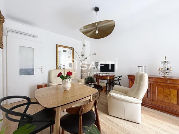 F2 centre-ville avec terrasse ascenseur