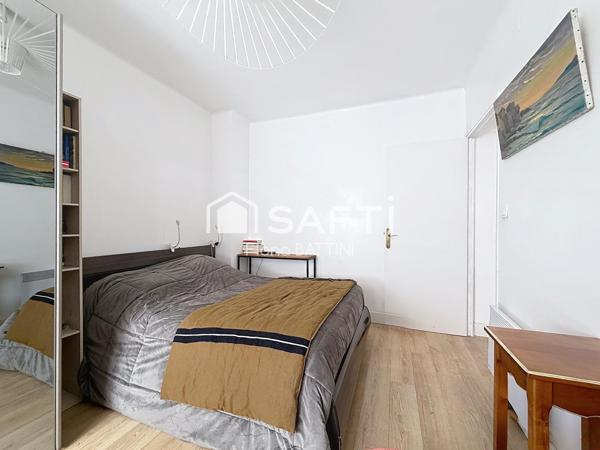 F2 centre-ville avec terrasse ascenseur