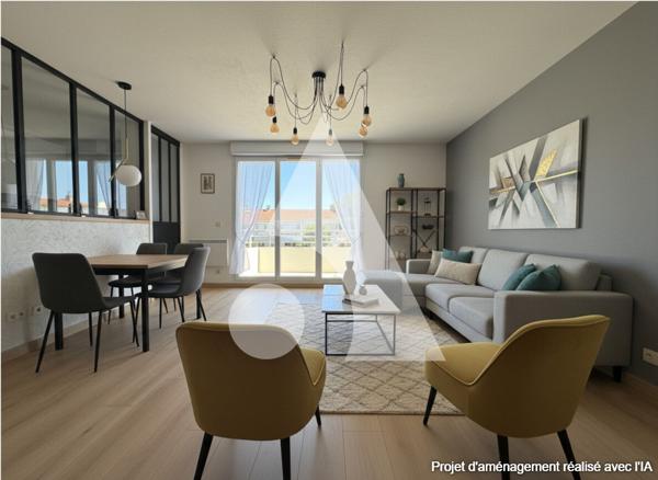 Appartement 3 pièces 63.8 m2