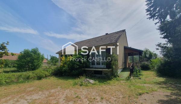 ST POURCAIN F5  SUR 6000M² DE TERRAIN