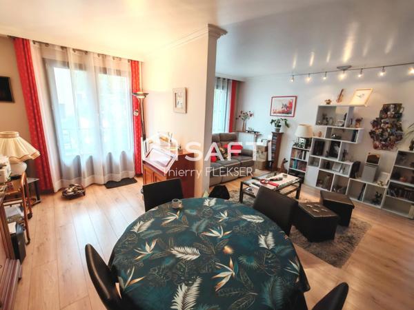 L’Isle-Adam – Charmant T4 dans résidence arborée au rez de chaussée.