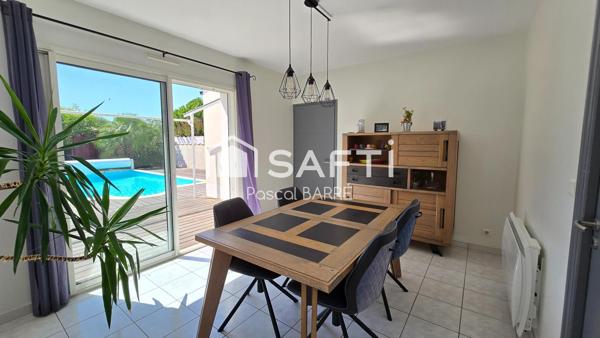 Maison familiale avec piscine, beaux volumes et jardin au calme aux Sables-d’Olonne