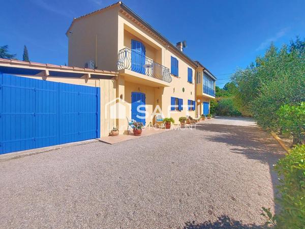 Maison spacieuse – 182 m²  – avec piscine, garages, carport, potentiel locatif.