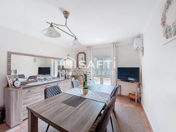 Maison spacieuse – 182 m²  – avec piscine, garages, carport, potentiel locatif.