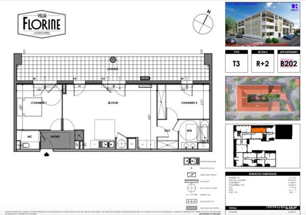 Appartement à vendre 3 pièces 66 m² La Londe-les-Maures
