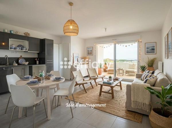 Appartement 2 pièces - 43 m² Exclusivité efficity