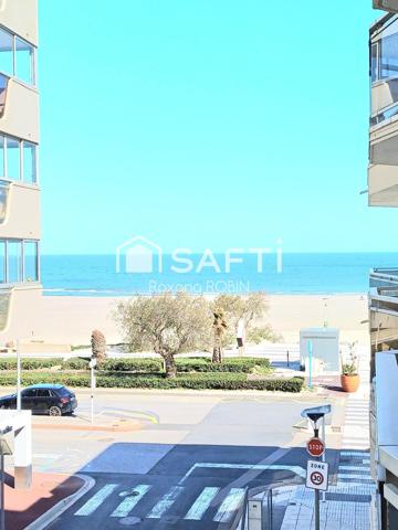 F3, 2 chambres avec balcon et vue mer latérale !