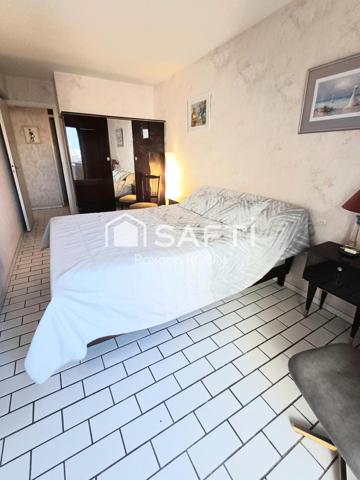 F3, 2 chambres avec balcon et vue mer latérale !