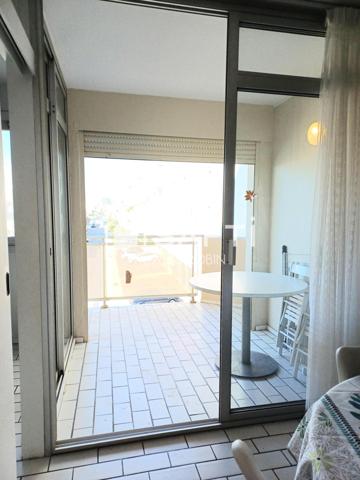 F3, 2 chambres avec balcon et vue mer latérale !