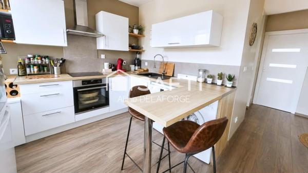 Appartement T2 de 50 m² – Centre d'Aubigny-en-Artois – Parking privé