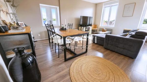 Appartement T2 de 50 m² – Centre d'Aubigny-en-Artois – Parking privé