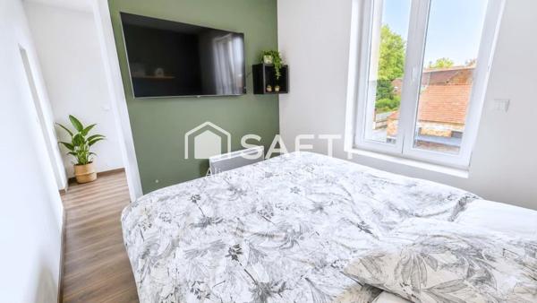 Appartement T2 de 50 m² – Centre d'Aubigny-en-Artois – Parking privé