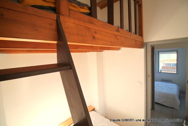 Frontignan (34110) Maison de plage T3 en R+1 avec jardin et place de stationnement à 30 mètres de la Mer à Frontignan-plage.