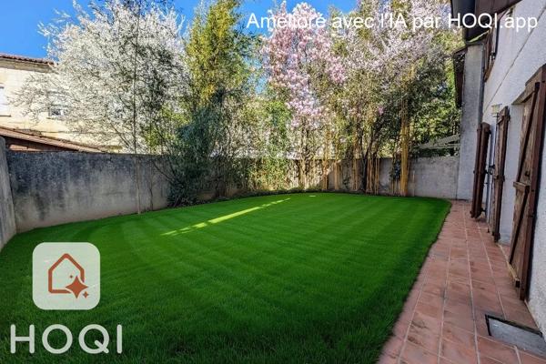 Maison Bordeaux, 98 m2 jardin, garage