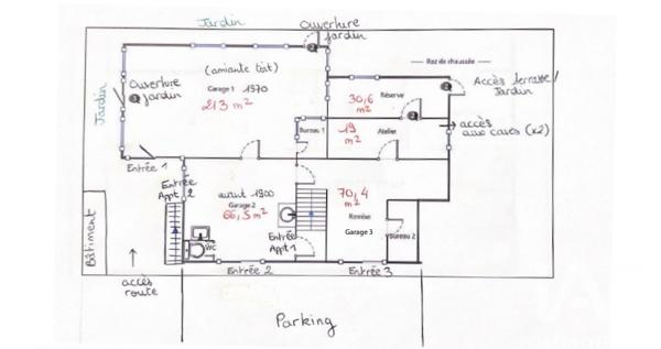 Immeuble à vendre 962 m² Malaucène