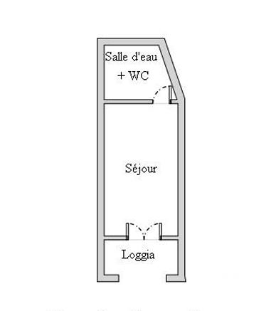Studio à vendre 29 m² Valras-Plage