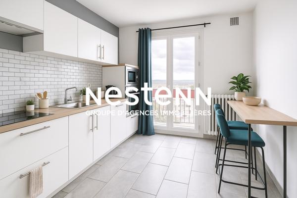 NESTENN VENISSIEUX - SAINT FONS - T4 - TRANSPORT COMMUNS - FUTUR T10 - COMMERCES - ECOLES - DERNIER ETAGE - GARAGE - CAVE