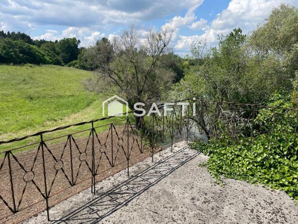 Vends Enclos de 6,4 hectares avec maison à rénover à 4 minutes du centre de Nérac (47)