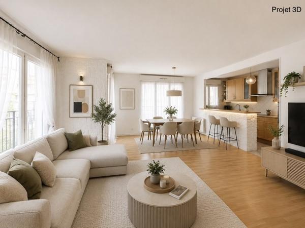 Appartement à vendre 390 000 € Saint-Cyr-l'École 4 p 76,9 m² DPE D