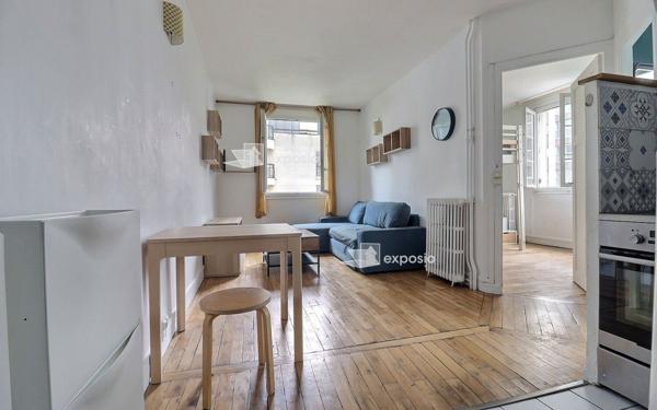 Appartement à vendre    2 pièces • 34 m2 Paris 19