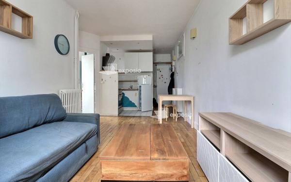 Appartement à vendre    2 pièces • 34 m2 Paris 19