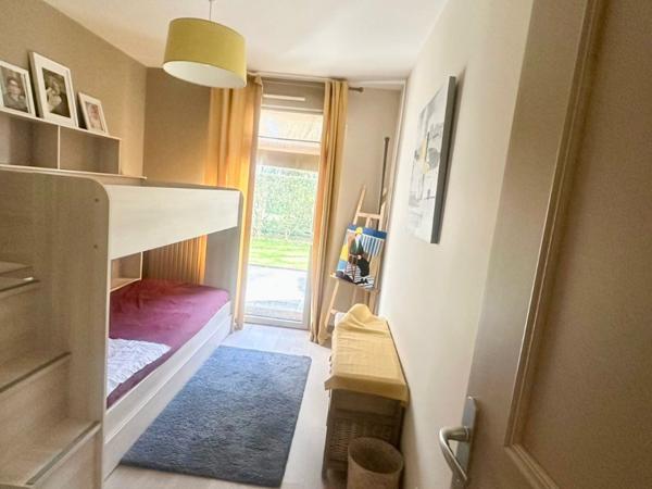 Tourgéville (14800) EXCLUSIVITE ! Appartement de 57,30 m² avec jardin et terrasse de 120m² – a quelques pas de la Plage