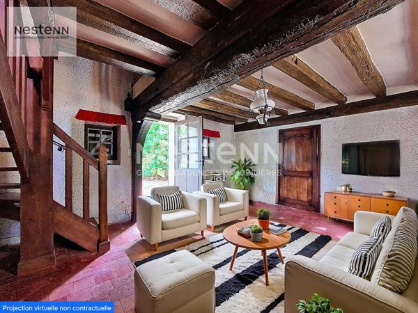 ORLEANS proche Jardin des Plantes à 6 min du centre ville en voiture ! Maison anvienne de 125m2 A RENOVER - annexes, garage, superbe jardin clos