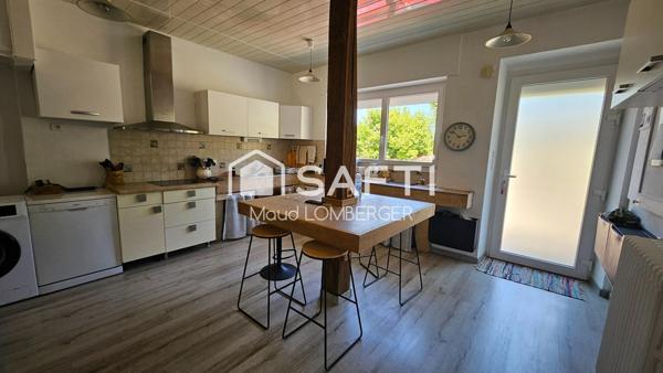 130 m² habitables – 4 chambres – Terrain total de 1.096 m²