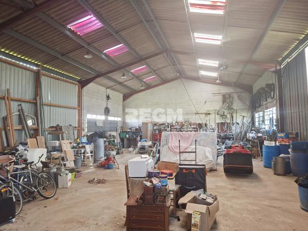 Gardonne (24680) Maison plain pied 3 chambres 85m2 avec hangar maçonné de 180m2