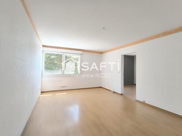 À VENDRE – Bel appartement T3 de 64 m² avec balcon, garage et cave à Forbach
