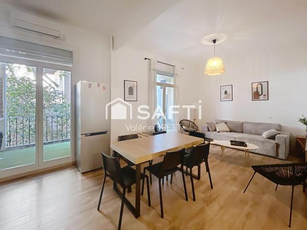 Marseille 13006-Lodi-Castellane- Type3-Terrasse.