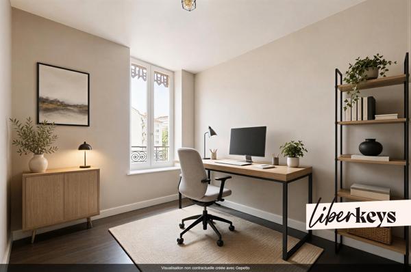 Beau Duplex T3 de 50m² - 5e et dernier étage - Vue dégagée - ST JUST 