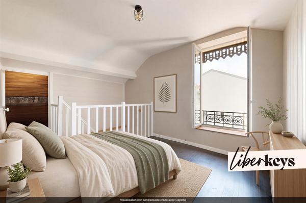 Beau Duplex T3 de 50m² - 5e et dernier étage - Vue dégagée - ST JUST 