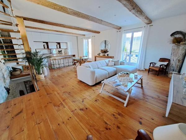 34340 MARSEILLAN VILLE CENTRE PORT APPARTEMENT ANCIEN RENOVE