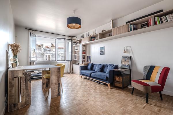 Appartement Paris 2 pièce(s) 48.57 m2