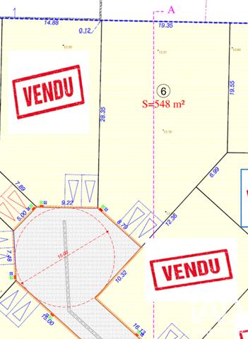Terrain à vendre 548 m² Challans