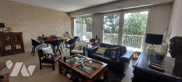 À vendre à Avrillé, secteur Val d’Or : bel appartement avec ascenseur, balcon, garage et cave