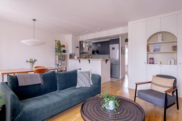 Appartement 2/3 pièces dernier étage Boulogne Billancourt