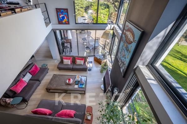 Maison d'architecte de 400m2 - 4 chambres - Vue tour Eiffel