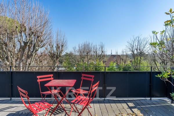 Maison d'architecte de 400m2 - 4 chambres - Vue tour Eiffel