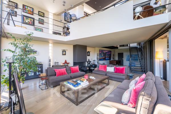Maison d'architecte de 400m2 - 4 chambres - Vue tour Eiffel