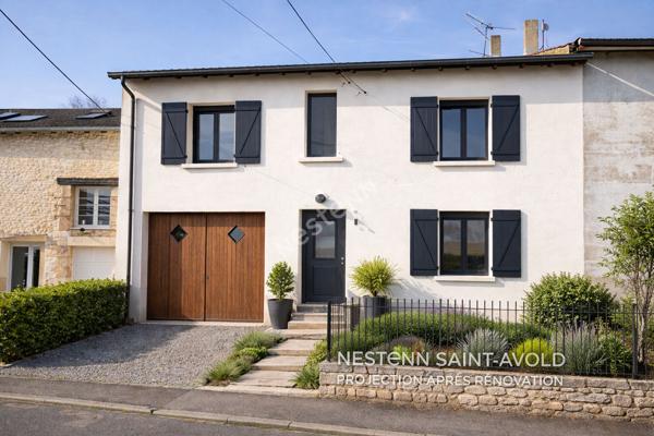 Maison Hallering - 2 chambres -  107 m2-  grange de 150m2- Terrain 2,43 ares