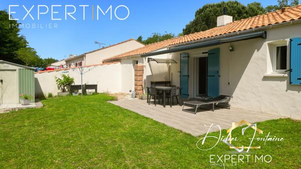 Bourgneuf-en-Retz (44580) Maison contemporaine T3 + garage aménageable – À 5 min de la mer (Villeneuve-en-Retz)