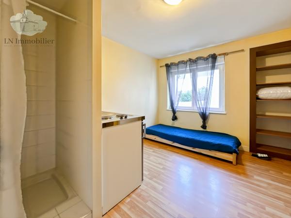 Studio de 11.23 m2, QUIMPER - Loyer TOUT INCLUS – eau, électricité, internet et chauffage compris Détails des diagnostics énergétiques