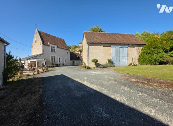 CHANÇAY (37210) – Élégante propriété ancienne de caractère au cœur de la Touraine