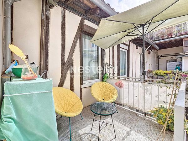 A VENDRE - TOULOUSE 31000 - Appartement T4 avec terrasses