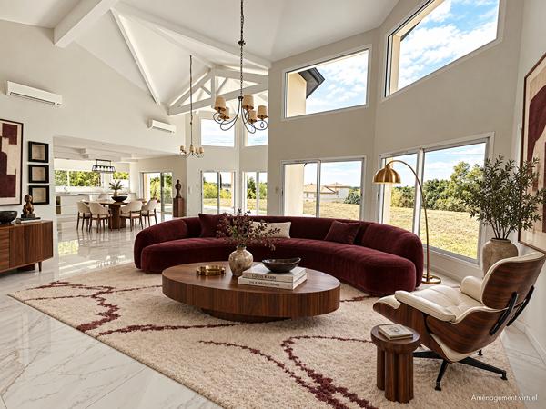 Maison contemporaine T5 de 238 m² avec garage sur un terrain de 5 000 m² , Vieille toulouse