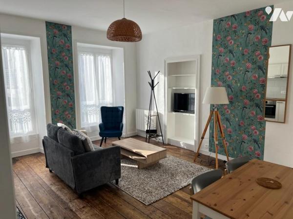 2234  - MORLAIX - 3EME ETAGE - APPARTEMENT RENOVE DE 46M² CENTRE VILLE