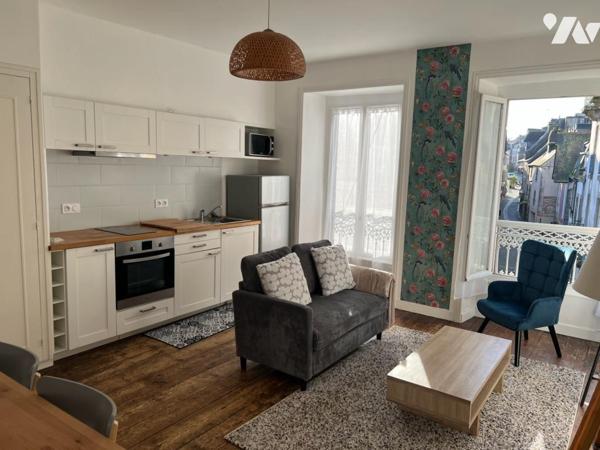 2234  - MORLAIX - 3EME ETAGE - APPARTEMENT RENOVE DE 46M² CENTRE VILLE