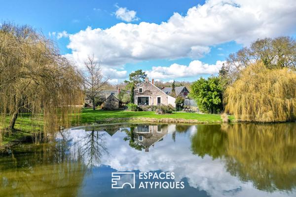 Propriété de charme au cadre bucolique